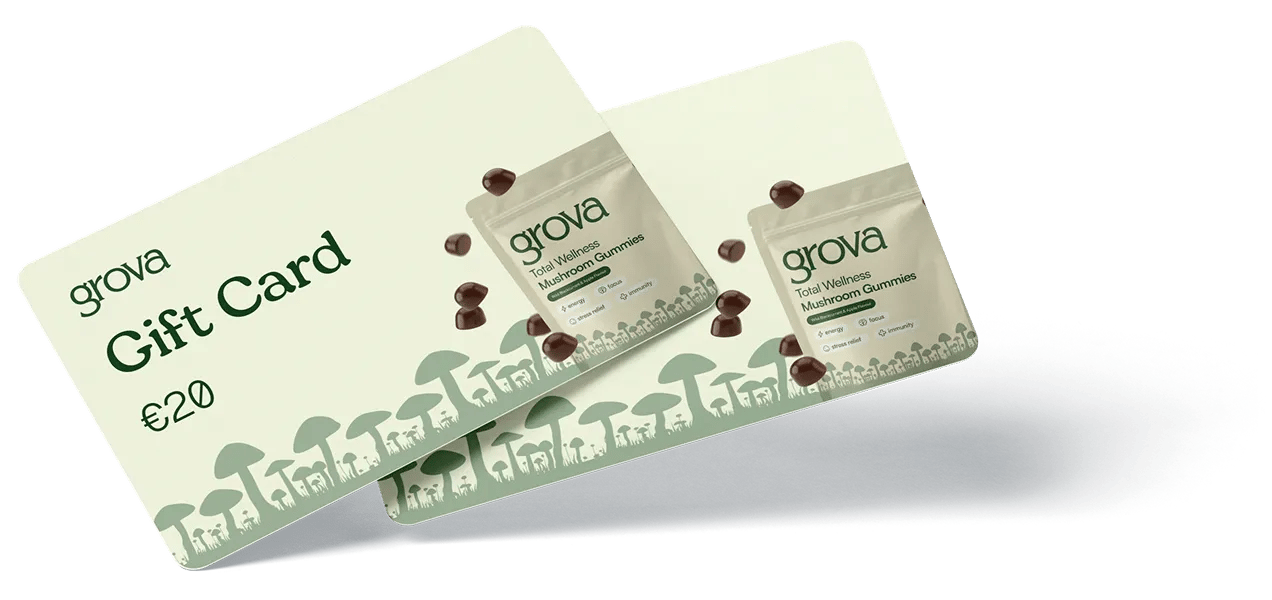 Grova gift cards included with bundle purchases